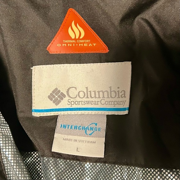 EUC COLUMBIA Blue Plaid Men’s Omni Heat 3-1 Interchange Jacket - Picture 12 of 14